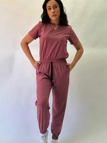 Scrub Sets - Rusty Rose - View 3