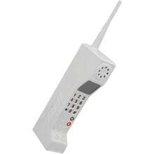 Vintage Style Cellular Phone Replica Ornament White - trắng - Xem 5