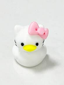 Sanrio 1 Pc Hello Kitty Duck With Pink Sparkle Bow Duck