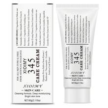 Xioimy 2.116 盎司（1 件）舒缓霜，日常面部保湿霜，淡斑护理，舒缓修复和保湿，含有烟酰胺、泛醇，适合所有肤质的纯素护肤品 - 白色 - 查看 10