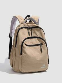 女士防盗可折叠多隔层背包，可装15.6英寸笔记本电脑，多口袋轻便可水洗书包，多功能书包，大容量旅行包，便捷通勤日用包