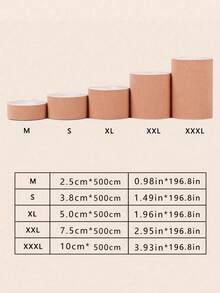 Disposable Breast Lift Tape Bra Strap Front Closure Adhesive Invisible Bra Clips, Chest Support Tape For A-E Cup Sizes, Summer Sweat-Absorbent - Khaki - View 5