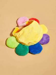 1 猫咪宠物用品卡通小猫可爱宠物帽子头饰迷你头饰向日葵造型可爱日常派对用品适合宠物生日派对猫咪头饰可爱向日葵。 - 彩色 - 查看 3