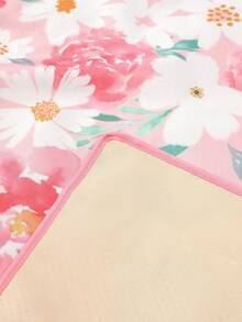 1 件装防溅垫，适用于地板、高脚椅下、防水、可机洗婴儿喂食桌布、便携式野餐垫