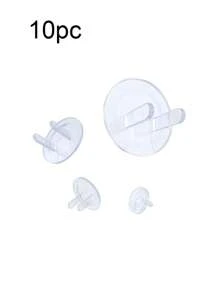 10pcs Baby Electrical Outlet Covers, Childproof Electrical Outlet Safety Plugs, Fit US Power Socket