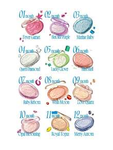 Fwee GLITZ STONE 高光粉 HL02 女英雄紫，3D立体石纹设计，丝绒慕斯质地，暖调珠光，打造3D水润光泽，轻拍上妆，高显色度，不飞粉，迷你粉盒，日常自然提亮，韩式彩妆，4.6克/0.16盎司 - HL02 HEROINE PURPLE - 查看 7