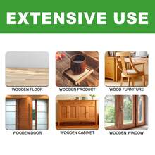 Wooden Floor Scratch Repair Wax Prevent Mold Anti-Odor Moisture Cracking Solid Wood Furniture Waxing Polishing Maintenance Resist Scratch Beeswax 100ml - 綠色 - 查看 3