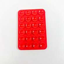 48pcs Double-Sided Silicone Suction Cup Phone Stand, Minimalist Suction Cup Sticker Non-Slip Phone Case Portable Detachable Phone Holder, Square Anti-Drop Phone Suction Cup Stand, Halloween Gift