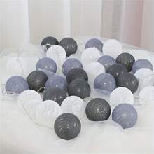 1 Đèn bóng cổ tích chạy bằng pin - Đèn trang trí chụp ảnh trong studio & Đèn nền, Hoàn hảo cho Ngày lễ tình nhân, Đám cưới, Tiệc tùng, Giáng sinh và Trang trí nhà cửa (Không bao gồm pin) Đồ trang trí Giáng sinh> Đèn - Nhiều màu - Xem 9