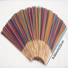 200/80/40/20 Mixed Fragrance Incense Sticks - Lavender, Sage, Rose, Cherry Blossom, Lemongrass, Jasmine, Sandalwood, Dragon's Blood, Eucalyptus, Vanilla - Assorted Size, Wholesale Bulk, Suitable For Home And Outdoor Use, Holiday Aroma | Decorative Incense | Fragrance Incense Sticks, Ideal For Home - 隨機混裝 - 查看 5
