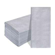 One-Time Use Disposable Knife, Fork, Mat, Paper Napkin, Thickened, Colored, Dustless, For Hotel Western Restaurant, Guest Dining - Multicolor - View 9