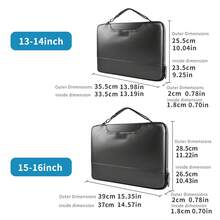 Pokrowiec ochronny na laptopa 360°, wytrzymały, z uchwytem, kompatybilny z MacBookiem Pro 14 cali, 14-14,4 cala, laptopem HP, na powrót do szkoły, torba szkolna, torba na laptopa do pracy, torba na laptopa dla kobiet, etui na MacBooka, etui na laptopa, niezbędne na studia