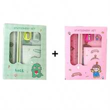 返校季儿童文具套装 小礼物 卡通文具六件套 返校季学生礼物 批发 - 彩色 - 查看 13