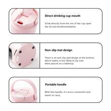 خلاط عصير محمول، خلاط عصير منزلي صغير صانع سموثي مطحنة، بطارية قابلة للشحن 1500 مل أمبير، متعدد الوظائف للاستخدام الخارجي