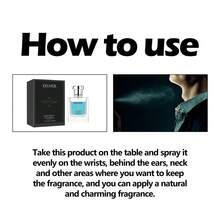 Enchanting Blue Pheromone Elixir | 50ml Long-Lasting Attraction Perfume For Men & Women | Magnetic Scent With Oceanic & Woody Notes | Boost Confidence & Allure | Luxury Fragrance Infused With Seductive Pheromones | Elevate Your Presence, Captivate Instantly | Cruelty-Free, Premium Ingredients | Perfect Gift For Romance, Night Outs, Or Daily Elegance | Unleash Irresistible Charm With Every Spray! - 藍色 - 查看 9