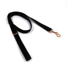 Fashion Corduroy Chenille Metal Clasp Dog Leash, Dog Walking Leash, Pet Accessories (Slight Color Difference Due To Fabric Batch, Sent Randomly)