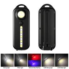 NetHong Bicycle Light Settings LED Front And Rear Lights USB Road Bike Stands Out UK - Black - View 12