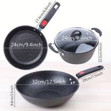 Cooking Sets - Medical Stone Antihaftpfanne 3er Set - Übersicht 2