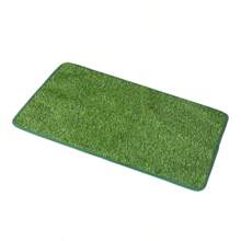 Pet Potty Training Pad - Artificial Grass Puppy Pee Pad, Realistic Dog Lawn Mat For Indoor/Outdoor Use, Washable Bathroom Turf For Cats & Dogs, Anti-Slip Pet Toilet Mat