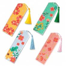 4/8pcs DIY Diamond Painting Bookmarks, Mandala Pattern For All Seasons, Study Supplies & Tools - Multicolor - View 17