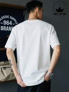 Men T-Shirts - White - View 2
