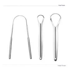 Stainless Steel U-Shaped Tongue Scraper, For Cleaning Tongue Coating, Tongue Scraper, Reduce Bad Breath, Stainless Steel Tongue Cleaner, Metal Scraper, Tongue Scraper Cleaner, Fresh Breath - Silver - View 13