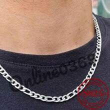 925 Pure Silver, Silver  Necklace, Suitable For Both Men And Women, Unusual Ornaments, Anniversary, Men's Gift, Perfect Valentine's Day Gift, For Boyfriend, Send To Friends
