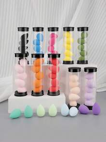 5 Mini Beauty Sponge Packs - Small Size Mini Makeup Sponges, Makeup Sponge Tools, Portable Spot Concealer For Eyes,Giveaways,Travel,Cheap Stuff,Travel Essential - Multicolor - View 3