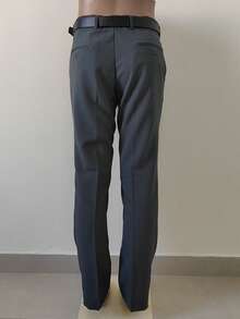 Men's Dress Pants - Grey - View 2