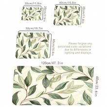 Dessous de verre à motif floral vintage, sets de table, tapis de séchage de vaisselle, sous-tasses, sets de table, tapis de bureau, tapis de bar, tapis de séchage d'ustensiles, tapis alimentaire, tapis résistant à la chaleur. Convient pour restaurant, cuisine, salon, bar à café, fête, hôtel, décoration de restaurant, décoration de cuisine, cadeau de fête