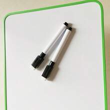 Magnetic Whiteboard Two-Sided Bordered Whiteboard Clipboard Magnetic Board For Household Handle Official Business Write Leave A Message Work Study Record Important Messages Whiteboard