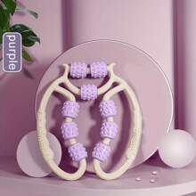 9-Roller Massager Ring, Muscle Deep Relaxation Roller Wheel For Leg Slimming, Yoga, Calf Massage