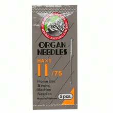 奥琴家用缝纫机针HAX1适用于胜家兄弟缝纫机针9/65 11/75 12/80 14/90 18/110 21/130 - 彩色 - 查看 10