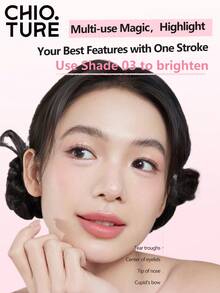 CHIOTURE 双头泪沟笔 自然3D撒娇效果 防汗防晕染 初学者和外出必备眼妆 - 02 First Bloom - 查看 8