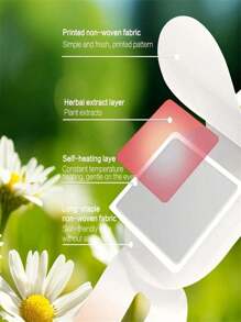 30/50Pcs Set Chamomile Steam Eye Mask Relieve Eye Fatigue Improving Sleep Quality Self-Heating Sleep Masks For Eye Care, Disposable Warm Compress Eye Shades, Soothing, Eliminate Dark Circles Under The Eyes Constant Temperature Control, Ultra Long Time Hot Compress