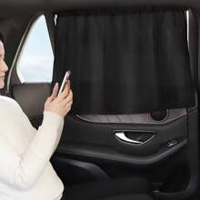 Suction Cup Curtain In The Car Window Sunshade Cover Cartoon Universal Side Window Sunshade UV