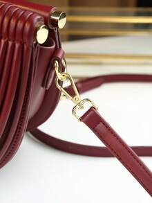 女士面条形手提包，饺子风格斜挎包