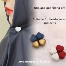 3 chiếc ghim nam châm Hijab cao cấp chắc chắn, nam châm Hijab đa năng không vướng, ghim Hijab từ tính chuyên nghiệp không cần ghim, kẹp Hijab từ tính cho nữ, phụ kiện treo khăn quàng cổ cho nữ - truyền thống - Xem 5