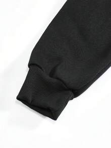 Customized Personalized Photo Men's Hoodie And Pants Set, Customize Your Name Text And Photo, Customize Selfie/Baby/Friend/Idol/Couple/Family/Party/School/Sports/Pet Love Photo Print , Fall Clothes