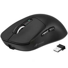 ATTACK SHARK X3 Wireless Gaming Mouse, 49g Ergonomic Design, 3-In-1 Connection, PAW3395 26000 DPI Optical Sensor, 200h Battery Life, Programmable Buttons, PC/Notebook Accessory - Black - View 8