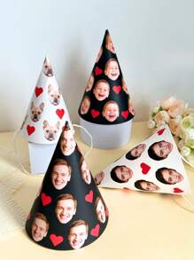 Custom Adult Party Hats,Birthday Party Hats,Bachelorette Party Hats,Personalized Party Cap,20th 30th 40th 50th 60th 70th Birthday Decor,21st Birthday Party Hat | Hats For Parties | Birthday Party Hat,Personalized Photo Face Party Hats, Birthday Party Decorations, Paper Party Supplies Custom Photos Caps For Men Women,Christmas Gift Supplies