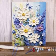 16x20 Inch Adult Digital Oil Painting Kit - Canvas, Acrylic Paint Set With Brushes, Perfect For Home Decor And Gifts For Birthday, Father's Day, Christmas, Mother's Day - Multicolor - View 16