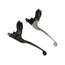 مقبض القابض والفرامل الأيسر الأسود العالمي للدراجات النارية لطرازات CRF XR 80 100 ، CRF80 ، XR200 ، SSR 125 سي سي ، كولستر ، روكيتا ، باجا ، إكس تريم ، قطع غيار الدراجات النارية للترابية والموتوكروس