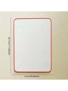Magnetic Whiteboard Two-Sided Bordered Whiteboard Clipboard Magnetic Board For Household Handle Official Business Write Leave A Message Work Study Record Important Messages Whiteboard