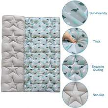 Baby Play Mat For 71'' X 59'' Playpen Playmat For Babies And Toddlers Large Thick Non Slip Cushioned Baby Play Mats For Floor Play Mat For Playpen Easy Clean Foam Play Mat Grey - Gris - Ver 6