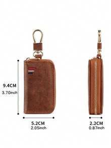 1pc Men's Lightweight Compact Key Pouch, Fashion Key Holder, Gift For Men On Holidays, Birthdays, Anniversaries