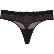 & Tanga de Encaje para Mujer, Paquete de 2, Rosado/Negro, 4X Plus - Rosado/Negro - Ver 6