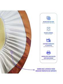 Round Party Panel With Elastic 1.50m Father's Day - PAI056 - View 2