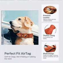 Correa con estuche protector para perros del Rastreador Anti-Pérdida Airtag de Apple