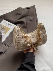 2025新款手工个性别致小手提包，春季时尚单肩包/腋下包